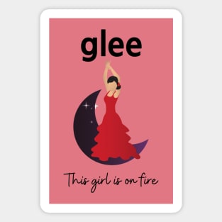 Glee/Santana Tribute Magnet